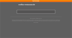 Desktop Screenshot of coellns-restaurant.de